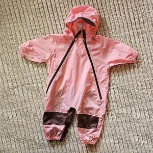 Tuffo Pink Kids Muddy Buddy size 12 Months